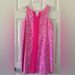Women’s pink & white coastal print Lily Pulitzer sundress- Size XL (14-16)